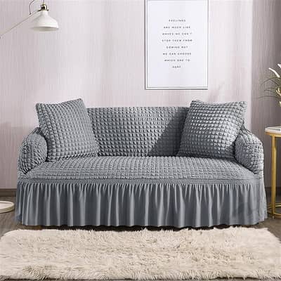 BUBBLE SOFA COVER | SOFA COVER | SOFA CUMBED COVER | FITTED SOFA