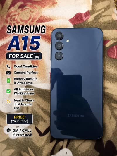 samsung a 15 8/256