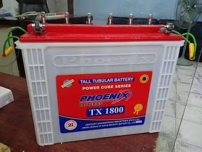 Phoenix battery 1800 TR (1 Week Used)