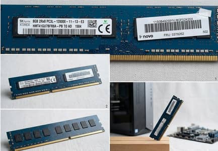 8GB DDR3L CPU/Computer RAM 1600MHz SK Hynix Original Lenovo