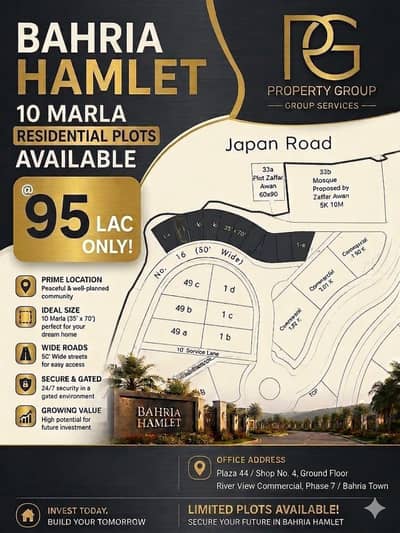Bahria Hamlet 10 Marla Residential Plots