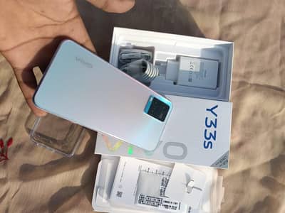 Vivo Y33s 8Gb Ram 128 GB memory PTA approved. 0325=3982=953