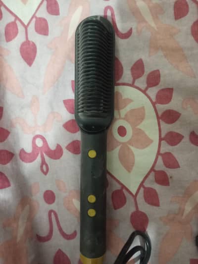 automatic hair curler and  brush hair straightener