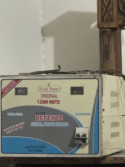 12000 watt heavy duty power stabilizer