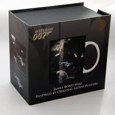 James Bond Mug Inspired by Original Movie Posters