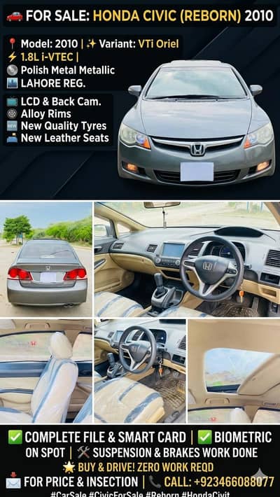 Honda Civic Reborn For Sale
