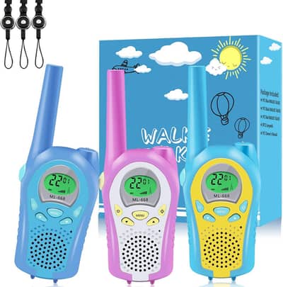 AceLife Walkie Talkies for Kids Set of 3 Walkie Talkies