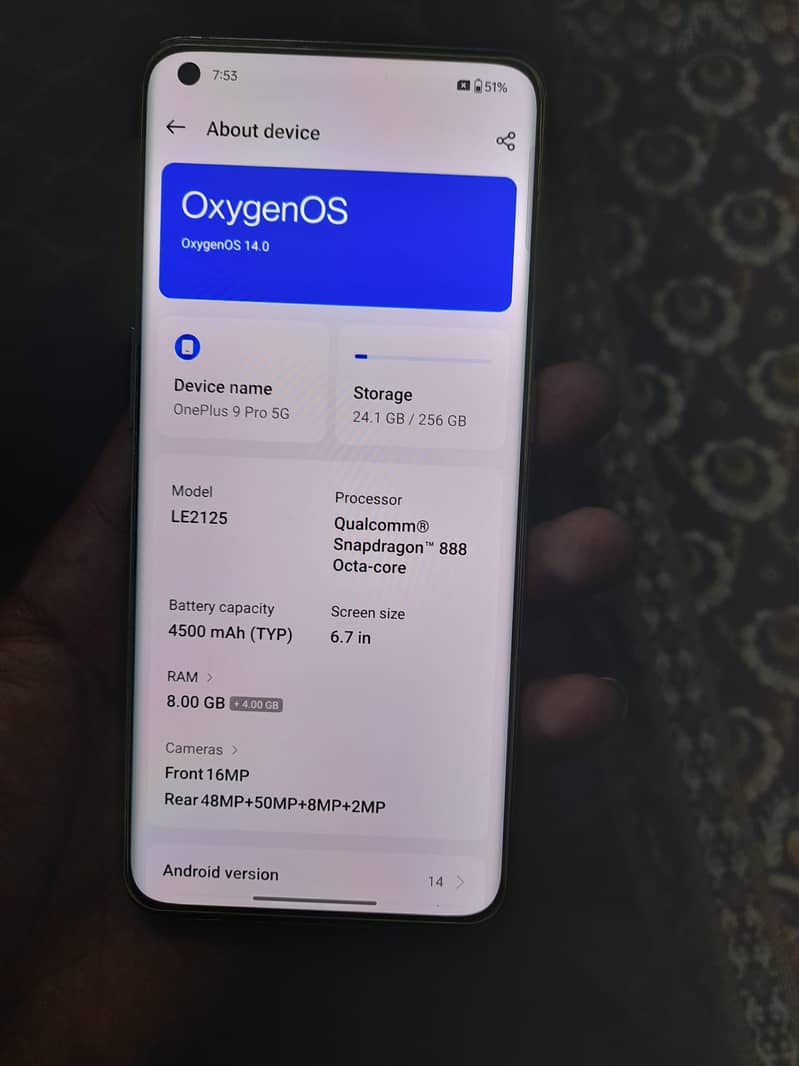 OnePlus 9 pro 5