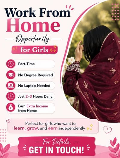 work at home opportunity for girl