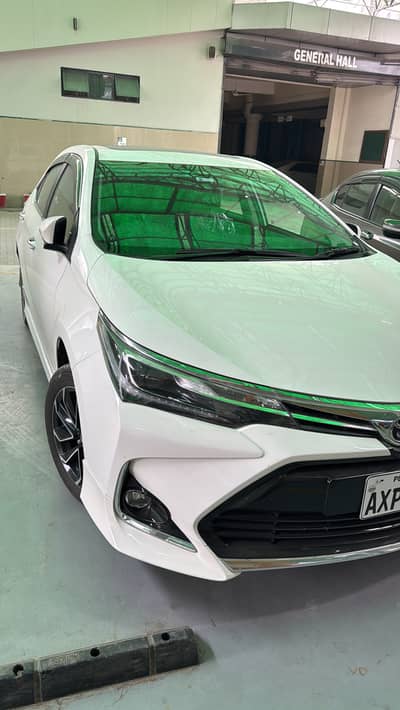 Toyota Altis Grande X Black Interior