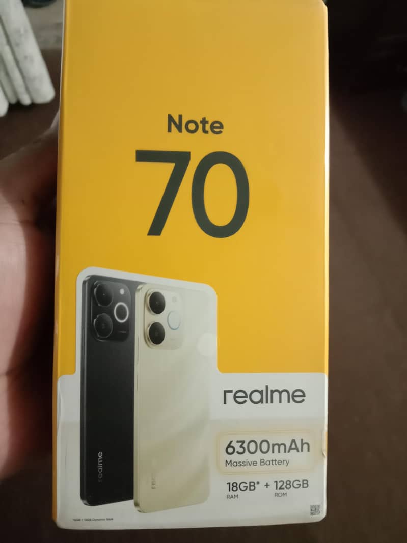 Daba pack realme note70 0