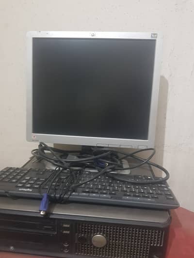 Dell core to duo Pc with HP monitor