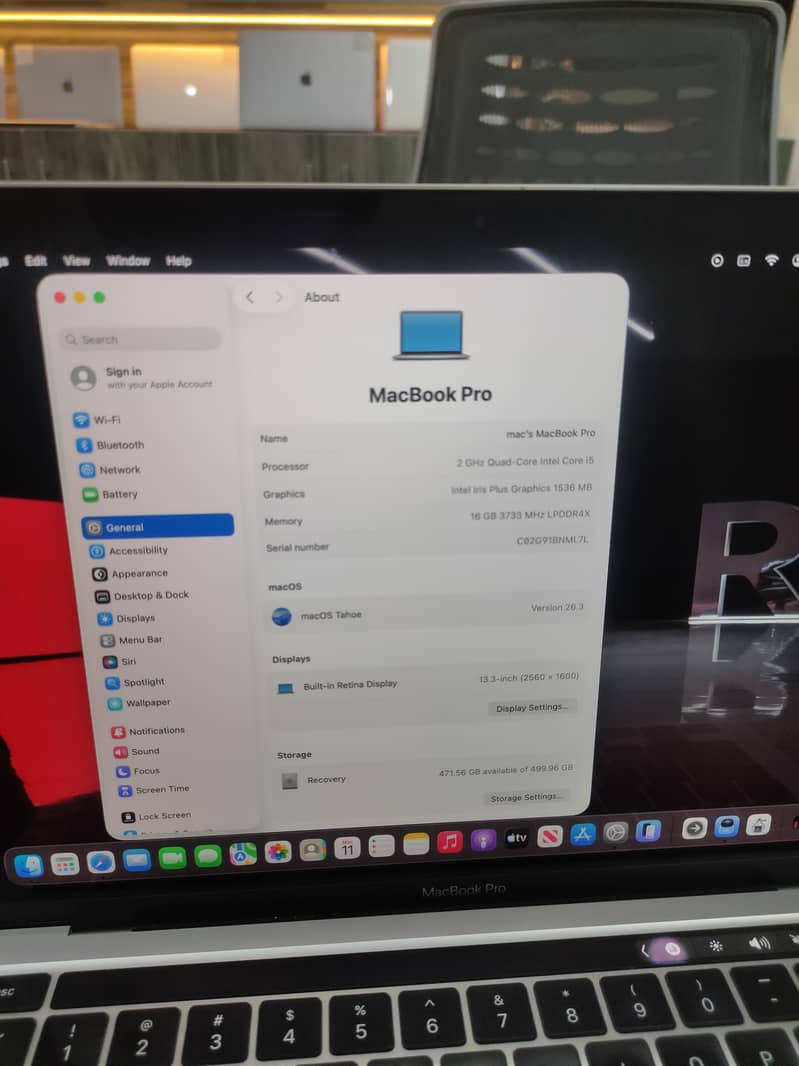 MACBOOK PRO 2020 5