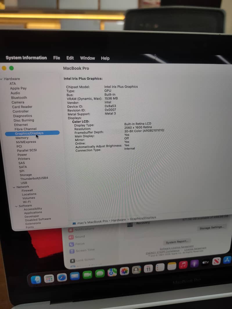 MACBOOK PRO 2020 7