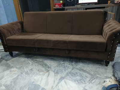 Two sofa cum beds