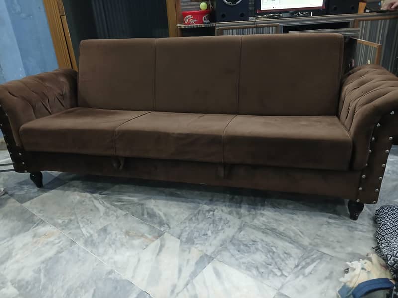 Two sofa cum beds 0