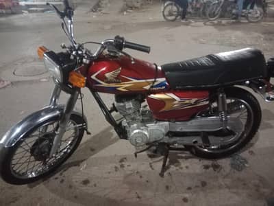 Honda CG 6 model urgent sale