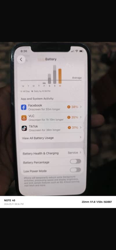 Screen per neshan ha baki condition pick per dek sakte ha 64 gb