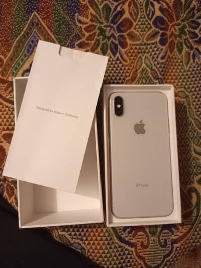 iphone x pta approved 256gb with box