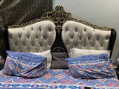 Luxury King Size Bed Set – Solid Heavy Wood