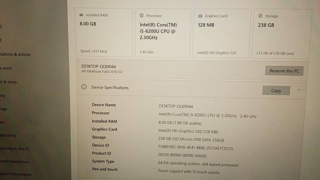 Hp Laptop 5
