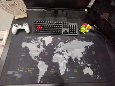 XXL Mouse pad Map design.