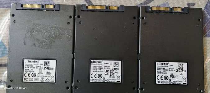 Kingston 240GB SSD Used – Fast Speed – Laptop/PC Compatible