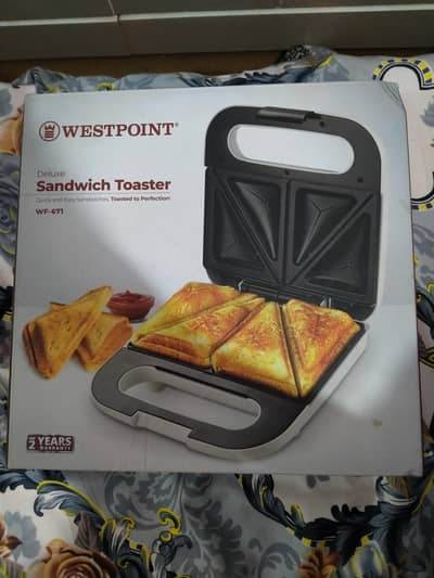 West point Sandwich Toaster Brand new