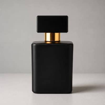 Black empty bottle | 50 mL