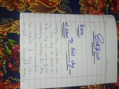 Hand written assignment and note service