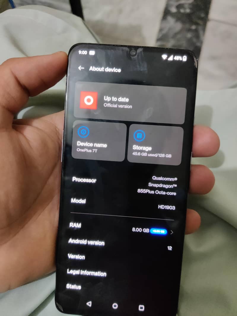 OnePlus 7t 8/128 1