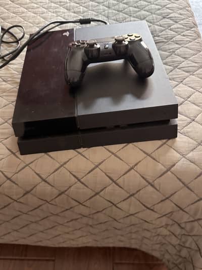 PS4 Original 500GB + Original Controller + Games – Excellent Working