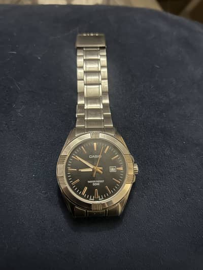 Original Casio - MTP-1308D-1A2VDF- Stainless Steal Watch For Men