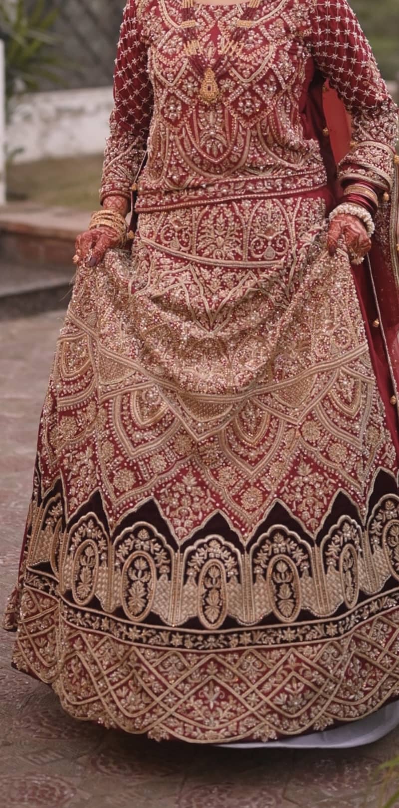 size medium full dabka work 1