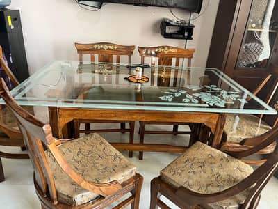 6 seater dinning tabel new