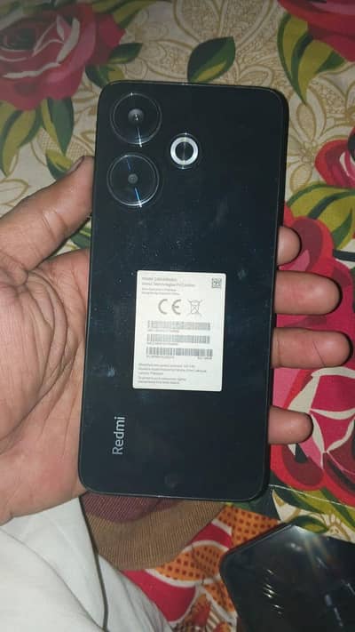 redmi 13.8. 128. Gb with box original charger 33 wat glass change panel