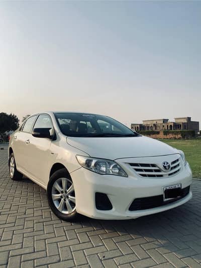 Corolla XLI to Gli 2012 model