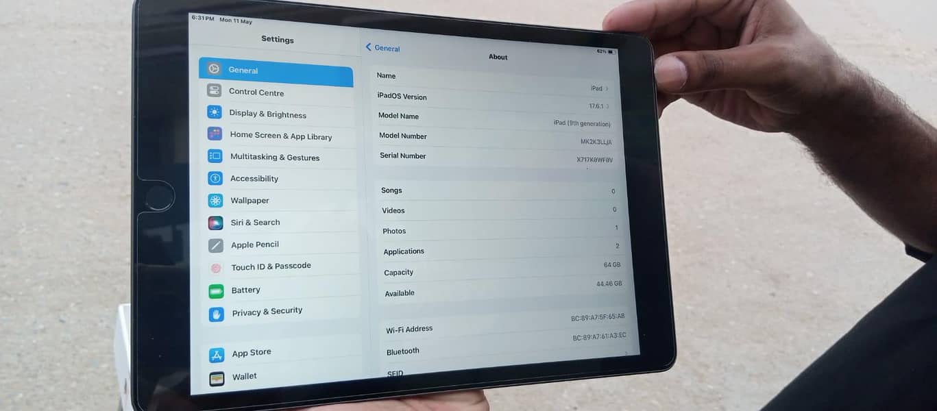 ipad 9th generation 64gb 5