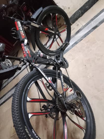 Brand New Gear Cycle With Disc Brakes -Red /Black 26 inch