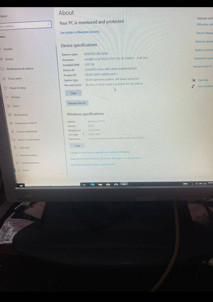 hp computer 6