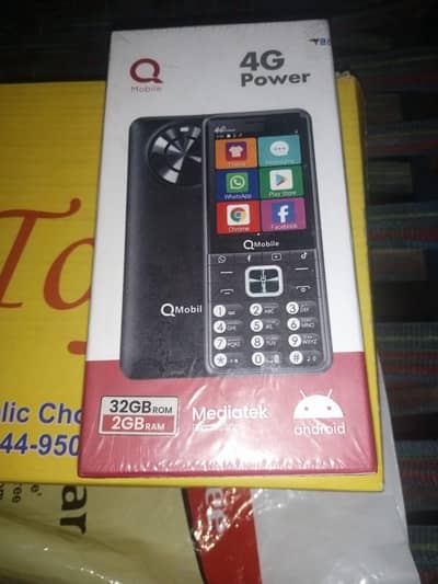 Q Mobile 4G Power Android Keypad Phone 2GB/32GB”