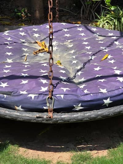 beautiful outdoor swing for 2 persons