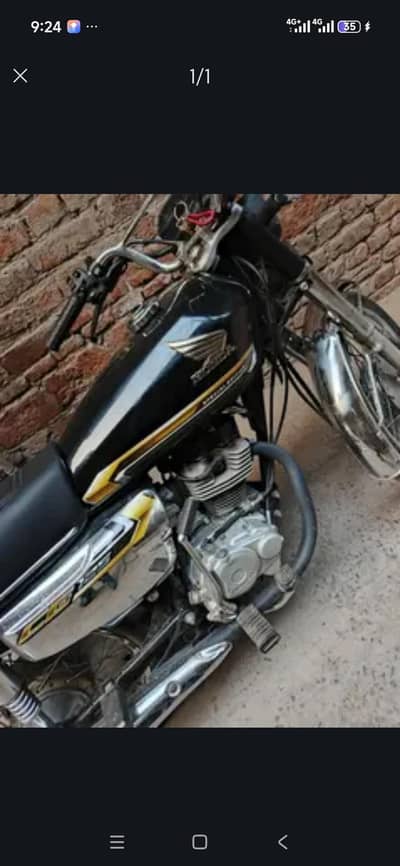 Honda 125 self start