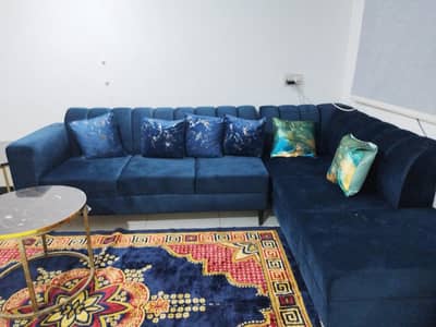 L shaped sofa