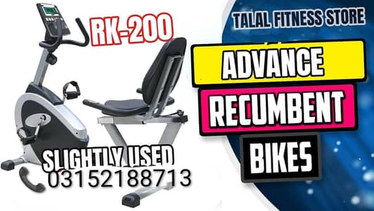 Advanced Recumbent Bike exercise machine