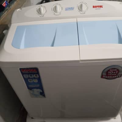Royal Twin Tub Washing Machine (RWM-8010) - Brand New Condition