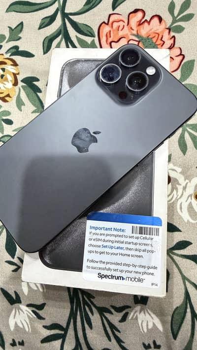 iPhone 15 pro max jv 256gb