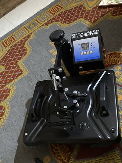 Heat press machine for print