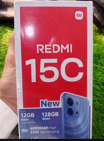 redmi 15c only one month use 6+6-128