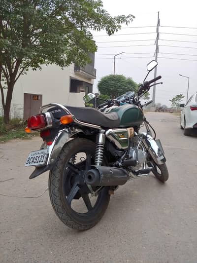 Honda CG 150 Green Color